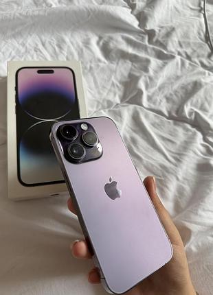 Iphone 14pro 256gb deep purple 3