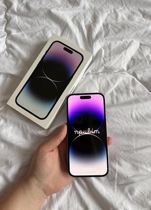 Iphone 14pro 256gb deep purple 2