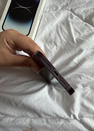 Iphone 14pro 256gb deep purple 8