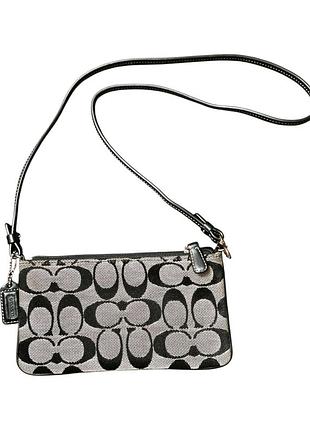 Миниатюрная сумочка-кошелек coach