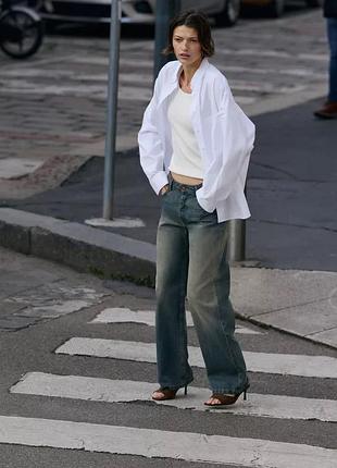 Джинси z1975 straight loose fit із середньою посадкою