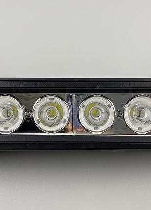 Фара led bar прямоугольная 80w светодиодная, балка автомобильная дополнительного освещения