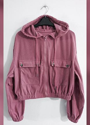 Куртка объемная укороченная shein