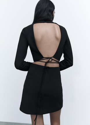 Топ zara із відкритою спиною