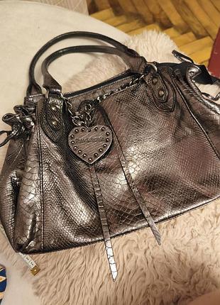 Сумка russell& bromley шкіряна made in italy