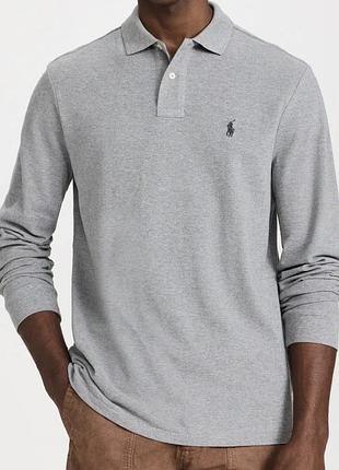 Polo ralph lauren мужское поло с длинным рукавом