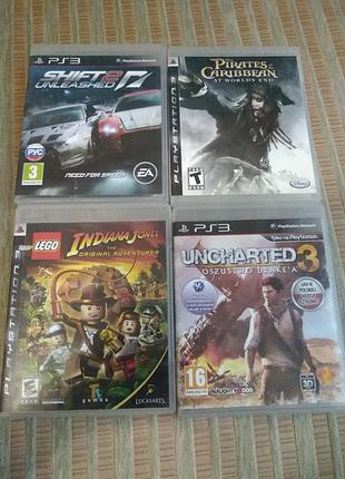 4 гри для ps3 (проблеми з встановленням або запуском)