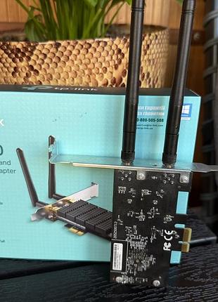 Tp-link ac1300 archer t6e wifi адаптер pci express