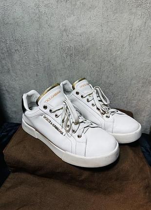 Dolce gabbana 🔥🔥кеды кожаные