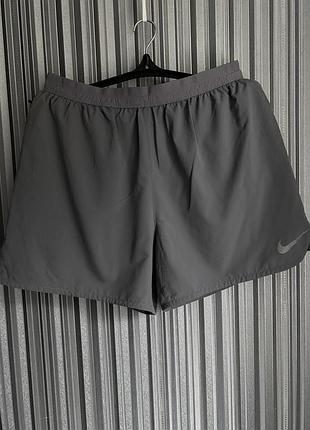 Nike dri-fit спортивні шорти з велосипедками 2в1 для бігу тренувань оригінал