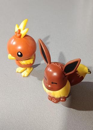 Фигурки покемон птичка торчик, иви, pokémon