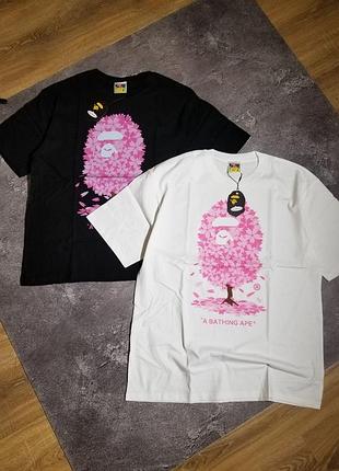 Футболка bape sakura/футболка бейп сакура/футболка универсальная