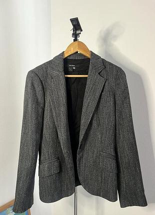 Пиджак серый zara basic