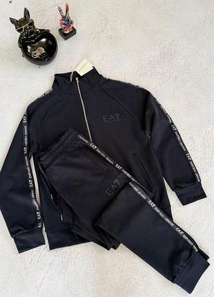Спортивний костюм armani ea7 dark blue🔥