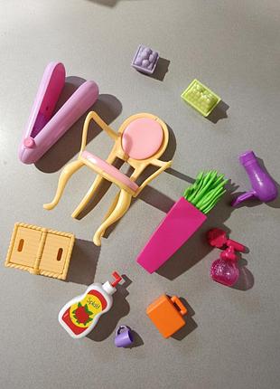 Набір меблів і аксесуари для ляльки барбі, mattel