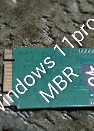 M2 ssd 16gb c windows 11pro 23h2 mbr.        
           ( no uefi )
у чудовому стані висилаю по прикраси