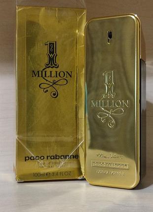 Paco rabanne 1 million edt первый выпуск 100мл