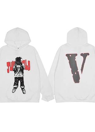 Худі vlone білі 7