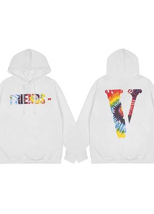 Худі vlone білі 6
