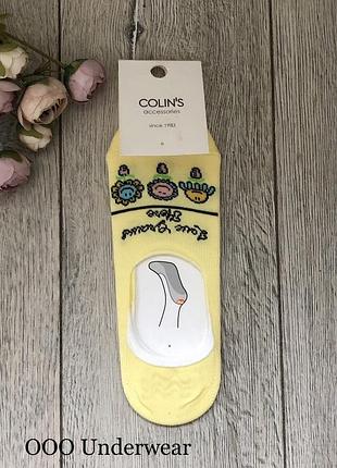 Носки женские colin's 1054113 следы хлопок турция . размер : 36-38