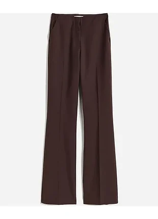 Класні штани брюки трендового шоколадного кольору р.38 h&m