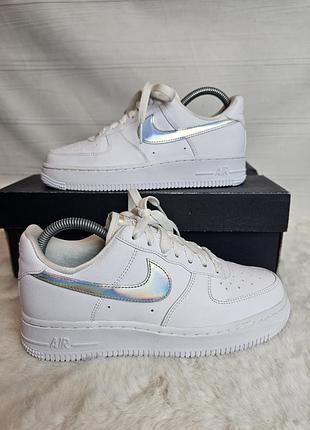 Кожаные nike air force 1 в размере 36