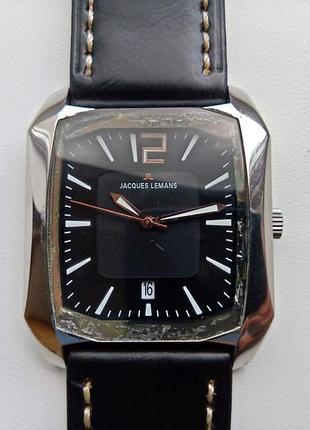 Оригінальний чоловічий годинник jacques lemans 1-1520