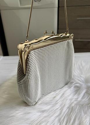 Винтажная сумочка mesh whiting &amp; davis co bags