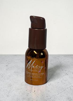 Messy by alli webb  rough dry styling cream for dry and frizzy hair крем для укладання волосся, 50 мл