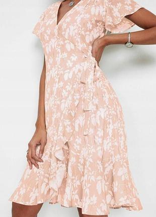 Летнее платье на запах с люрексом bpc selection premium (bonprix) — xl/xxl (eur 50)