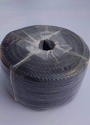 Хлопковый канат ф8-100метров.черный