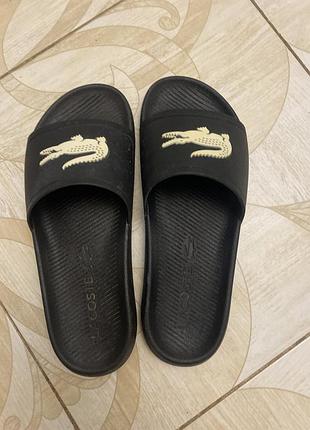 Шльопанці lacoste croco