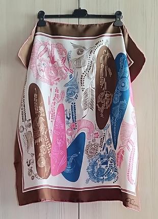 Винтажный шелковый платок от vivienne