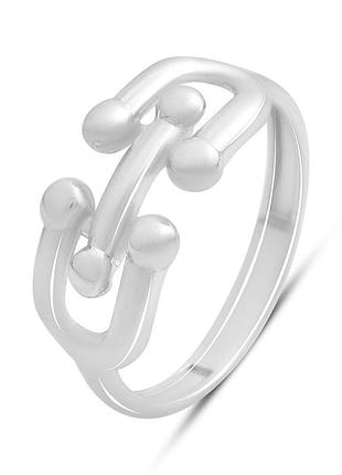 Серебряное кольцо proba с без камней, вес изделия 1,92 гр (2197447) 18.5 размер