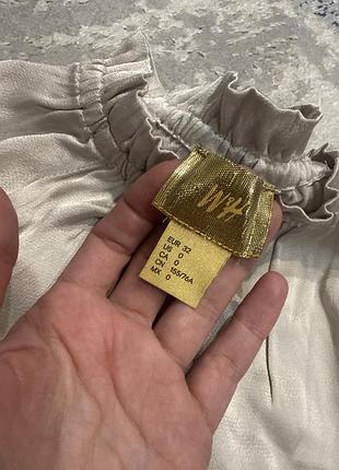 Блуза h&m premium 32 5
