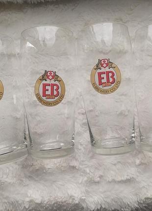 Вінтажні пивні келихи elberg 0.5