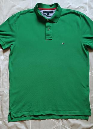 Мужское поло tommy hilfiger