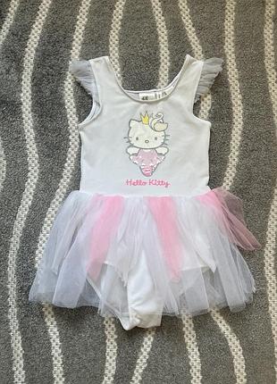 Боді сукня для балету танців hello kitty h&m