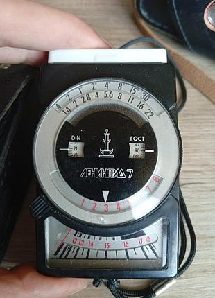 Советский экспонометр 7