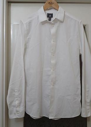 Сорочка h&m розмір m slim fit стан нової