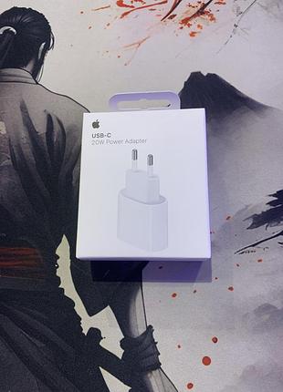 Блок живлення apple 20w usb-c fast charge