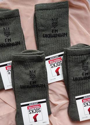 Шкарпетки чоловічі хаки