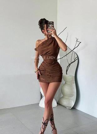 Шоколадное платье 2