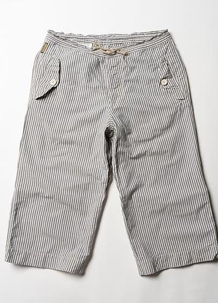 Armani jeans vintage striped cotton true hemp shorts [pmh017289]