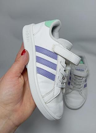 Кроссовки adidas,белые, для девочки