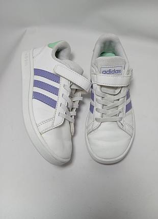 Кроссовки adidas,белые, для девочки