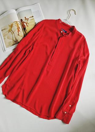 Polo ralph lauren блуза шовк р л вільна