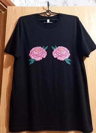 The spark company - блузон с принтом 🖤🌺котон🖤🌺трикотаж🖤🌺
