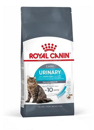 Royal canin urinary care — сухий раціон, спеціально розроблений для підтримки здоров'я сечовидільної системи у дорослих котів.