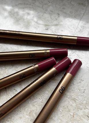 Олівець для губ kiko milano creamy colour comfort lip liner, відтінок 06